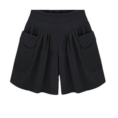 Plus Size Womens Chubby Girl Wide Leg Shorts Womens 200kg