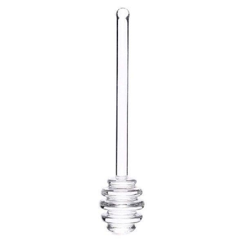Glass Honey Dipper Sticks Honey Spoon Dipper For Honey Pot - 实物图