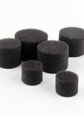 100pc Black Rooting Sponge Hydroponics Block Cloning Collar