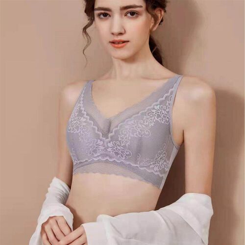 Dalian Full Cup Wide Shoulder Strap Untight Tight Bra