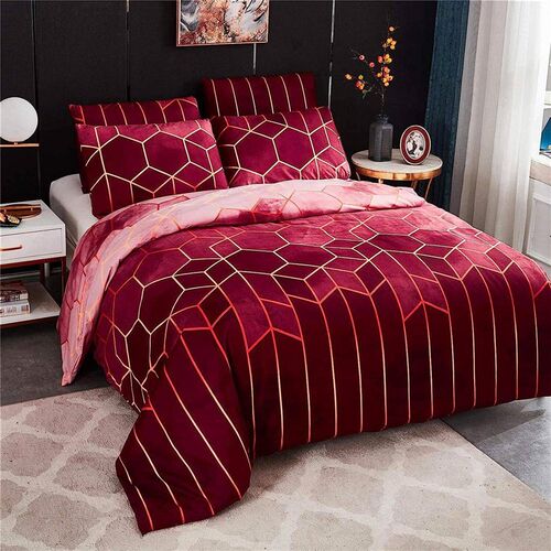 Time-gilt Line Six-color Three- Or Four-piece Geometric Diam