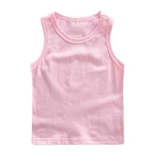 Can Come To Pattern Production Childrens Sleeveless Solid C