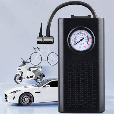 Electric Air Compressor 3000mAh Car Tire Inflator