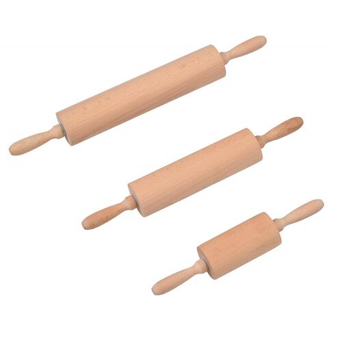 Rolling Pin Wooden Handle Pastry Dough Roller Baking Tool