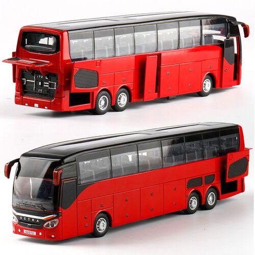 Hot Sale High quality 1:32 alloy pull back bus model,high im
