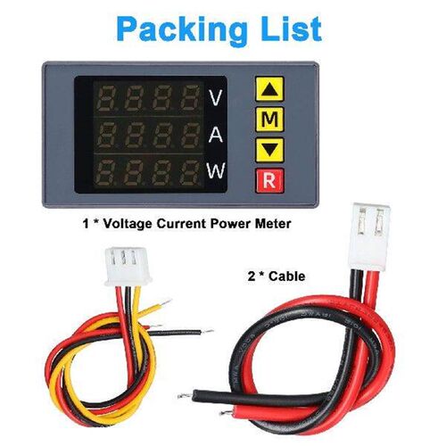BM730 3in1 Voltage Current Power Meter 4-digit Voltmeter