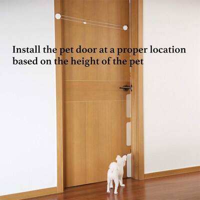 Universal Pet Door Opener Two-Way Access Controllable Entry