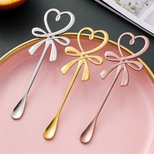 Stainless Steel Spoon Ergonomic Elegant Unique Versatile