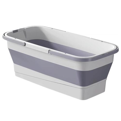 Multifunctional Rectangular Foldable Mop Bucket, Large Capac