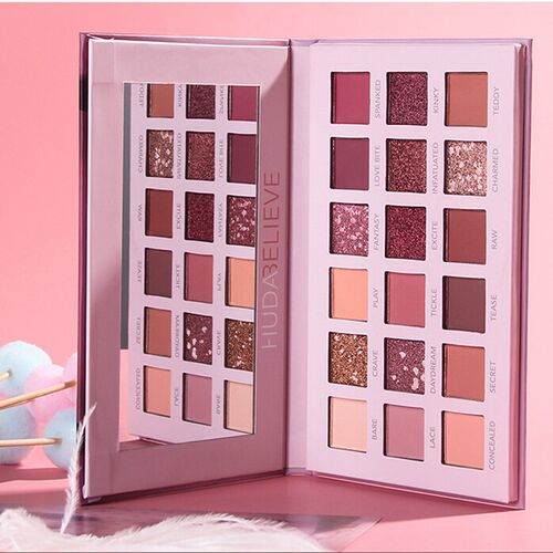 18 Colors Desert Rose Eye Shadow Pearlescent Matte Glitter