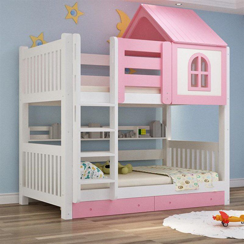 儿童床上下铺实木床层床男孩高低床滑梯床城堡床小户型床床,住宅家具,儿童床/婴儿床配件,淘宝优惠券,粉丝福利购,淘宝优惠卷