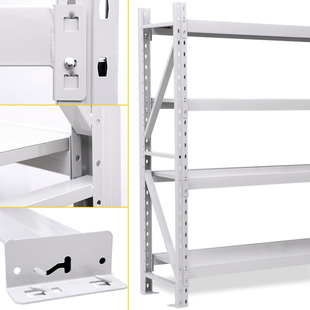 力鼎重型仓储货架承重货架库房货架金属重型货架仓库仓储5kg/层