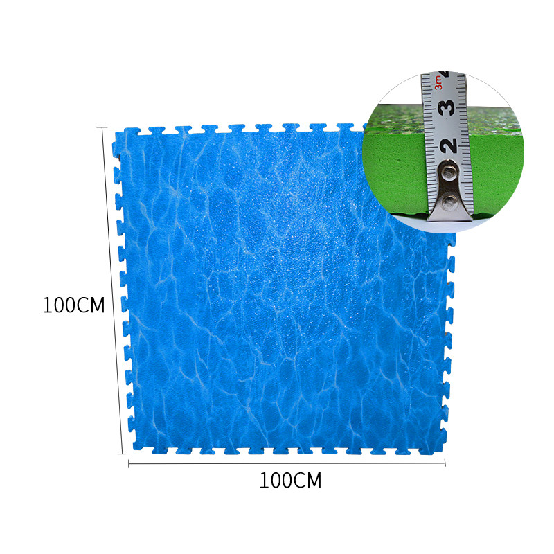 泡沫地垫拼接蓝色海洋纹儿童乐园加厚大号游乐场淘气堡防滑垫子,居家布艺,家用脚垫,淘宝优惠券,粉丝福利购,淘宝优惠卷