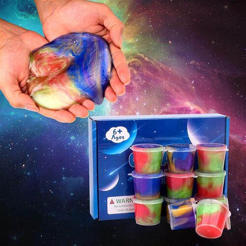 Mini Galaxy Slime toys Party Favor for Kids星空史莱姆鬼口水
