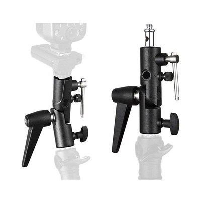 Flash Bracket Hot Shoe Umbrella Holder Light Stand Bracket M