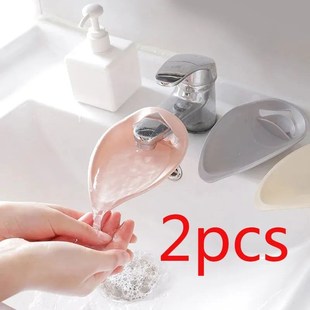2 Piece Faucet Extender Water Saving Help Children Hand Wash