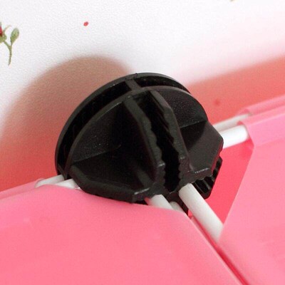 Plastic wardrobe snap fasteners, simple resin assembly shoe