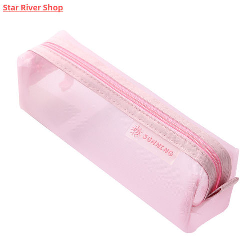 Transparent Stationery Bag Exam Special Student Net Yarn Pen