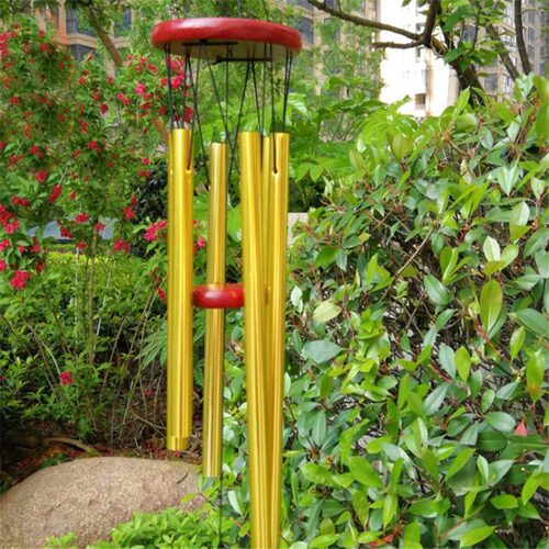 Copper Money Wind Chime Pendant Balcony Outdoor Yard Garden