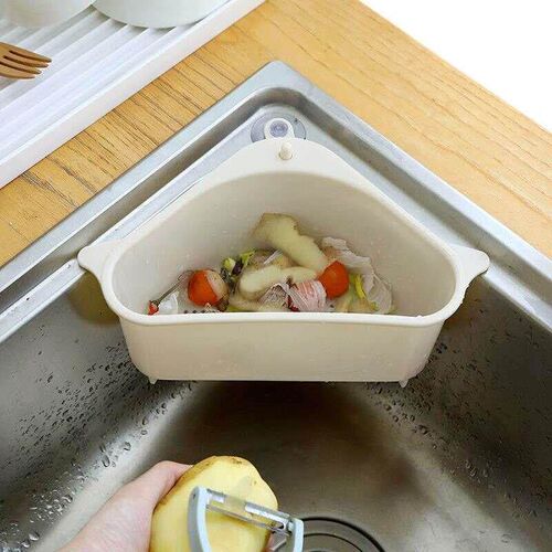 TriaSngle kitchen Esink drainage basket filter basket suct