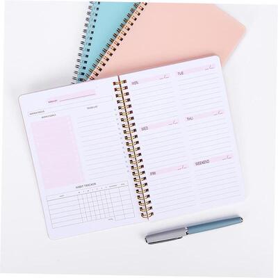 Agendas in English Notebook A5 Planners Daily Planner Weekly