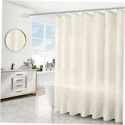 The bathroom shower curtain checkered PEVA Environmental