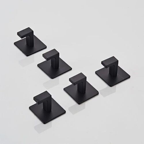 1-4pcs Strong Adhesive Wall Hook Sticker Hanging Coat Rack C
