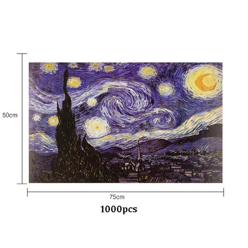 1000 piece Puzzles for Adults  Black Hell Jigsaw creative DI