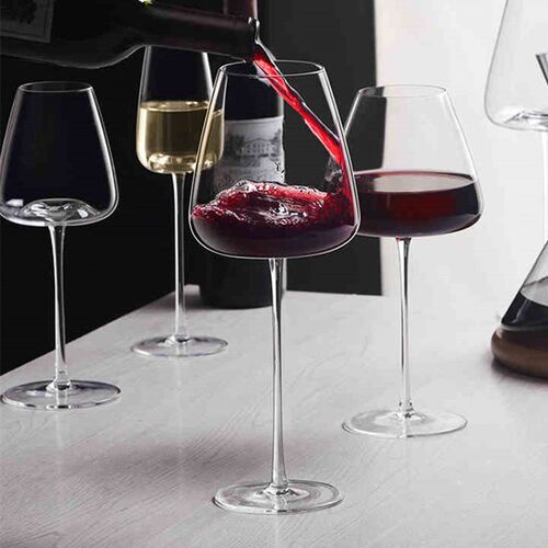 Artwork 500-600Ml Collection Level Handmade Red Wine Glass U
