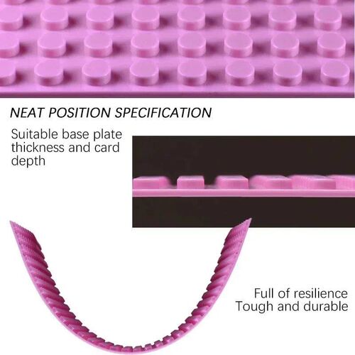 2Pcs Base Plate 32*32 32*16 Studs Classic Figures Building B