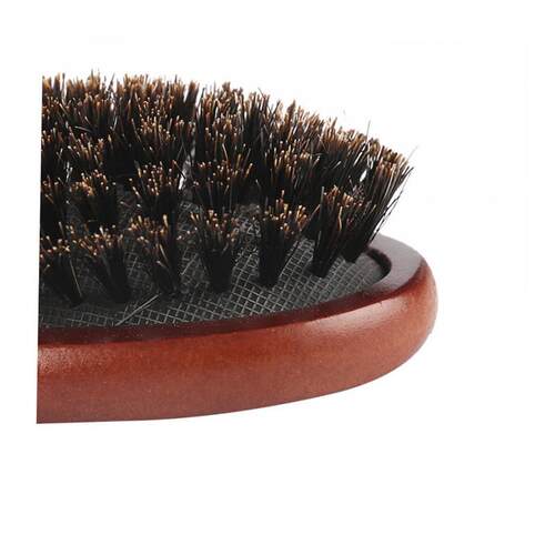 New Arrival Hair Brush Wood Handle Boar Bristle Beard Comb 1