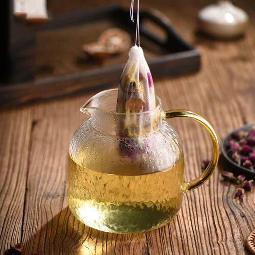 100Pcs Disposable Teabags Non-Woven Fabric Tea Filter Bag fo