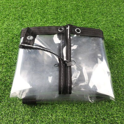 Customizable Zipper Transparent Tarpaulin RainProof Furnitur