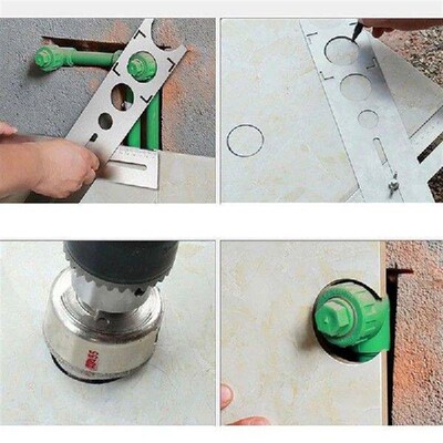 New Adjustable Tile Locator To Wall Marking ition Ruler