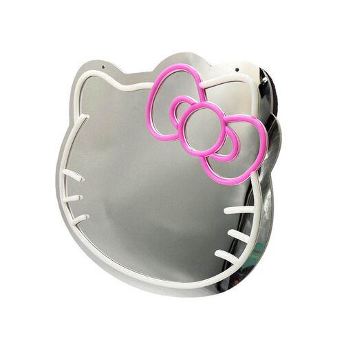 LED neon mirror bathroom layout atmosphere lamp