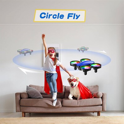 Tomzon RC Mini Drone 3D Flips Dazzling Lights Circle Fly Thr