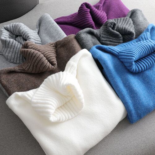 autumn Winter casual cashmere oversize thick Sweater pullove