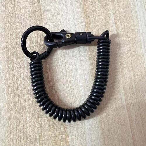 Coil Springs Knife Keychain Sretchy Spiral Spring Coil Retra