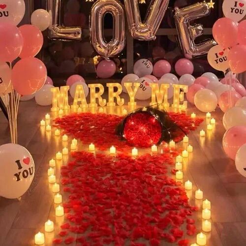 Lots Artificial Fake Rose Petals Red Roses Petal Flower Simu