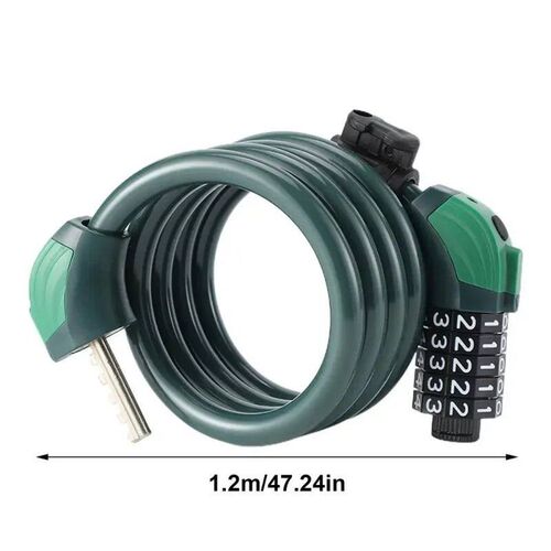 Universal Bicycle Lock Mountain Bike 5 Digit Password Lock A