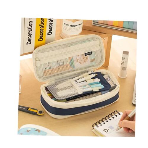 Kawaii Pencil Case Korean Pouch for Girls Large Capacity