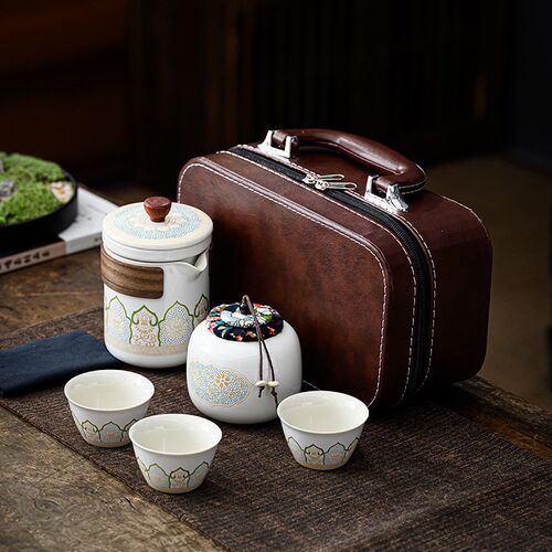 Travel tea set portable tea giftgiving旅行茶具便携式茶具套装
