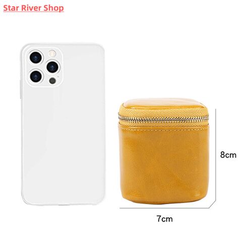 Womens Fashion Leather Square Bucket Wallet Large Capacity