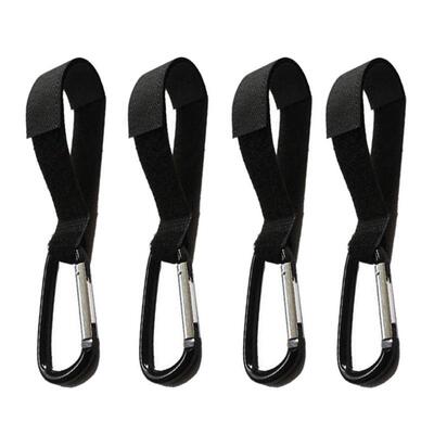 4/2pcs Stroller Hooks Wheelchair Stroller Pram Carriage Bag