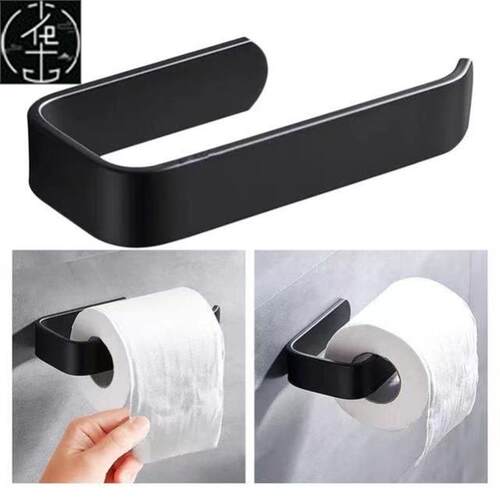 Toilet Paper Holder Tissue Rack Wall Mounted Bathroom Kitche