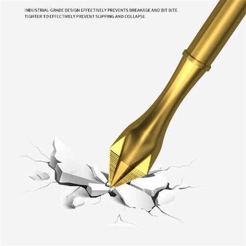6PCS Portable Titanium Coating Screwdriver Bit Non-slip