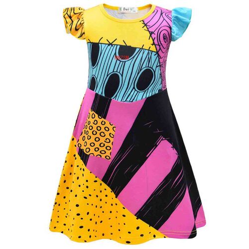 Children Nightmare Halloween Cosplay Girls Dress Party Horro