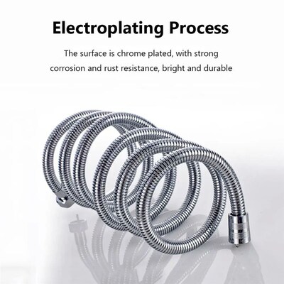 Flexible Stainless Steel Plumbing Hose Shower Head Tube Flex
