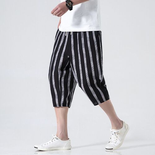 7 cent pants 6 cent halon pants mens white strip summer pla