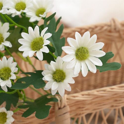 Autumn Beautiful Artificial Flowers Silk Daisy DIY Home Gard